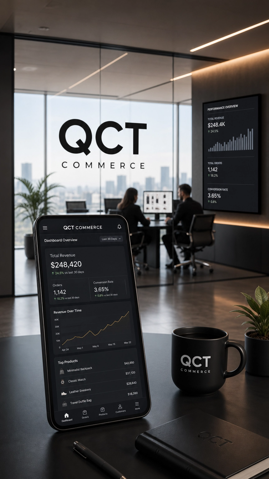 Pazaryeri bağımlılığından kurtulan markalar için Shopify mağaza kurulumu — QCT Commerce
